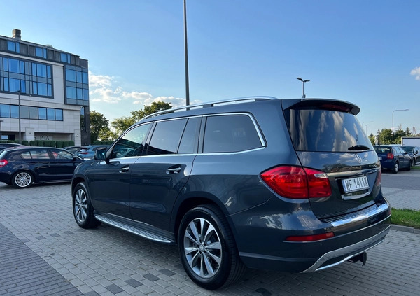 Mercedes-Benz GL cena 119000 przebieg: 157000, rok produkcji 2013 z Warszawa małe 352